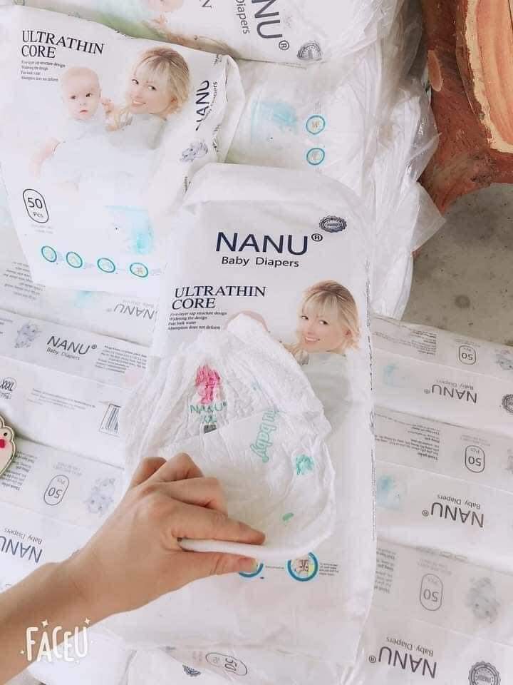 Bỉm tã dán quần nanu bịch 50 miếng