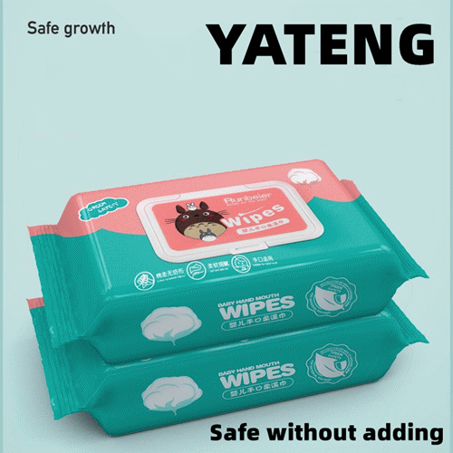 24H SHIP Baby hand and mouth wet wipes baby butt portable removable cover wet and dry dualuse