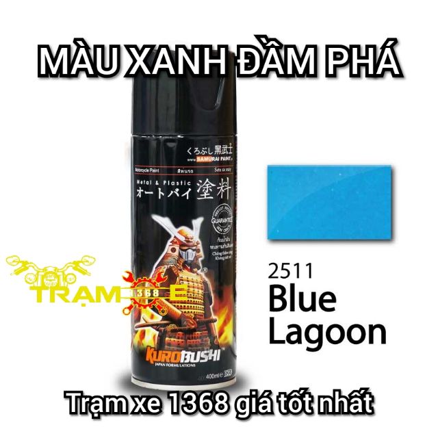 [HCM]SƠN SAMURAI SƠN XỊT MÀU XANH ĐẦM PHÁ 2511