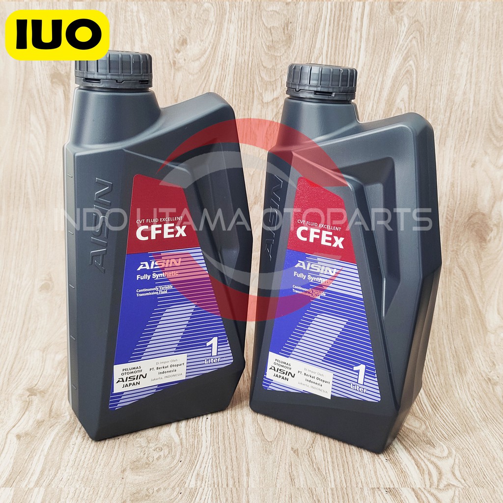 AISIN Oli CFEx CVTF Auto Matic Transmisi FULLY SYNTHETIC isi 1 ltr ASLI ...