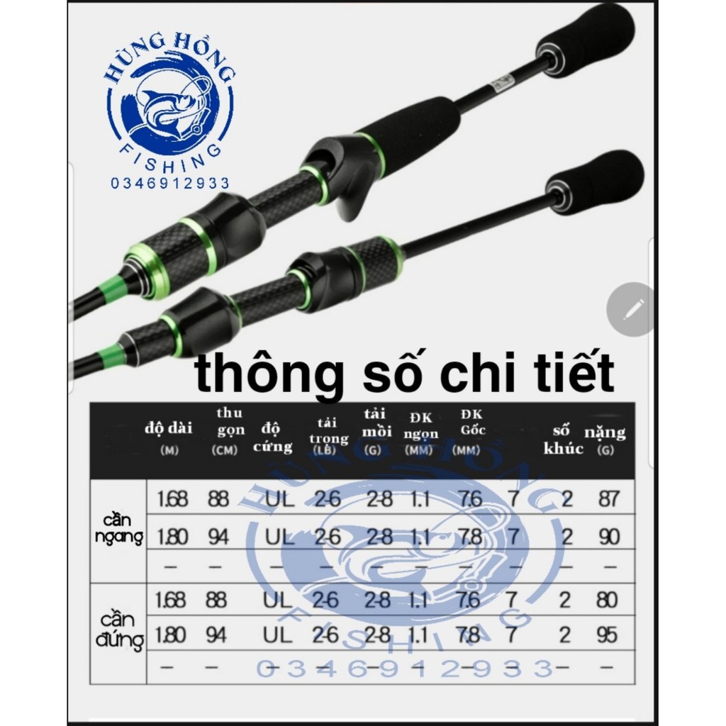 Cần Câu Lure UL Fire Phoenix