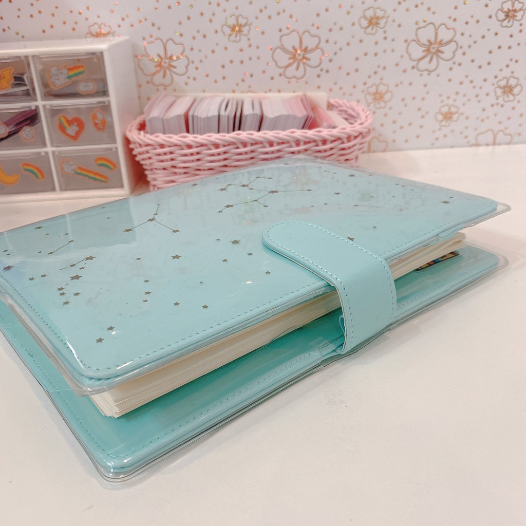 SỔ CÒNG BÌA DA PASTEL PLANNER A5 A6