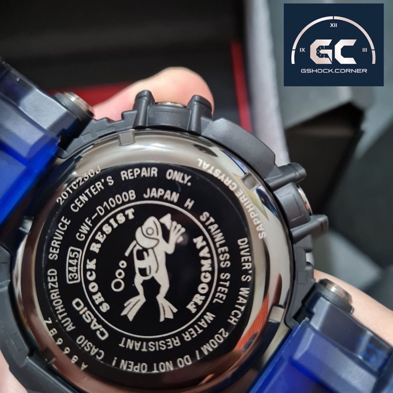 【新品未使用】CASIO G-SHOCK FROGMAN GWF-D1000B-1JF