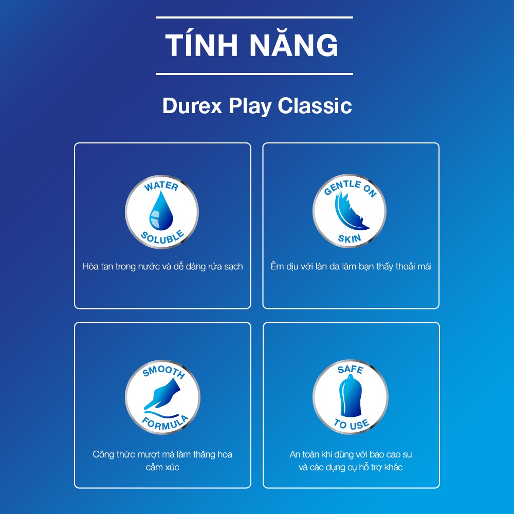 Gel bôi trơn Durex Play classic