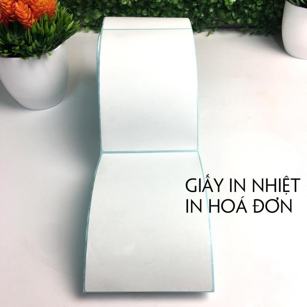 Giấy in mã vạch nhãn tem khổ 100x150 mm