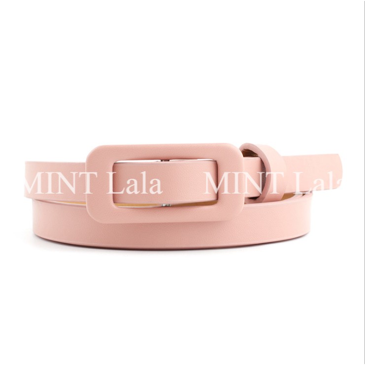[Mã 1010FASHIONSALE10131 giảm 10K đơn 50K] Dây Nịt Belt Mặc Váy Đầm Basic Nhiều Màu Dẻo Đẹp