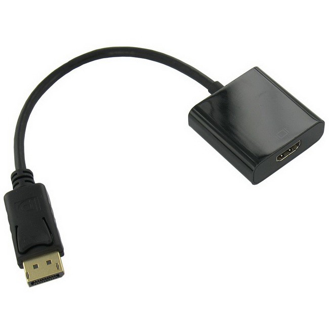 Cáp chuyển đổi từ cổng Display Port ra cổng HDMI dùng cho laptop, máy tính, DP to Hdmi Cáp Displayport to HDMI