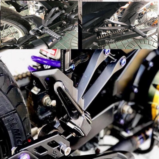 Bộ gác chân z1000 gắn cho xe winner ex 150