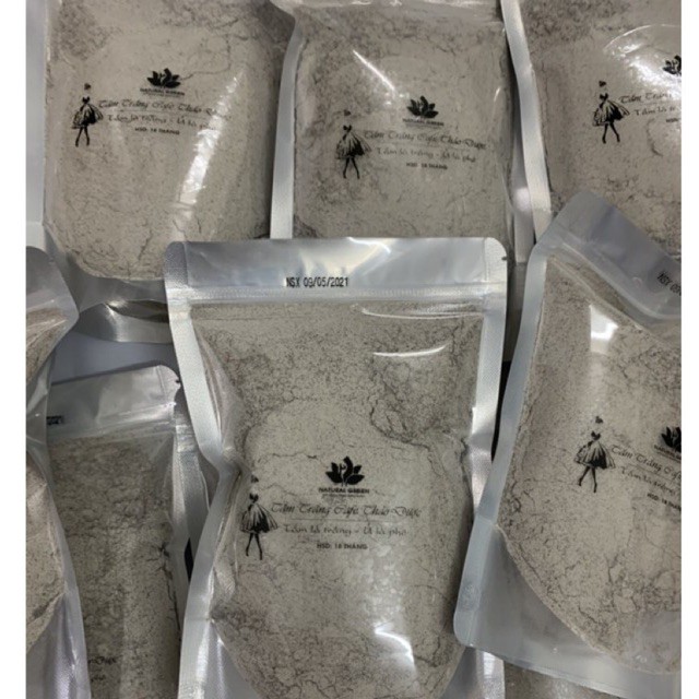 Ủ trắng cafe thảo dược gói 500g handmade