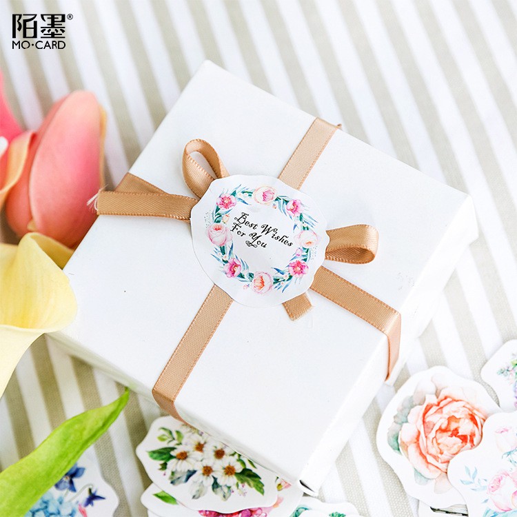 Bộ sticker/ Hình dán Họa Tiết Hoa Độc Đáo (46 Hình)