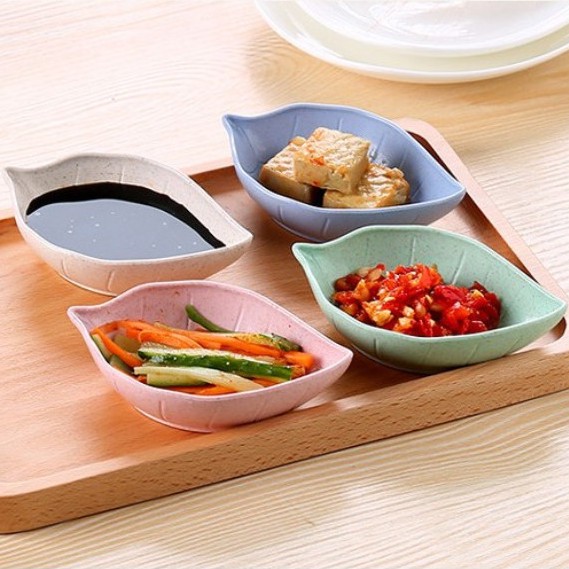 5 Chén đựng gia vị lá lúa tiện dụng