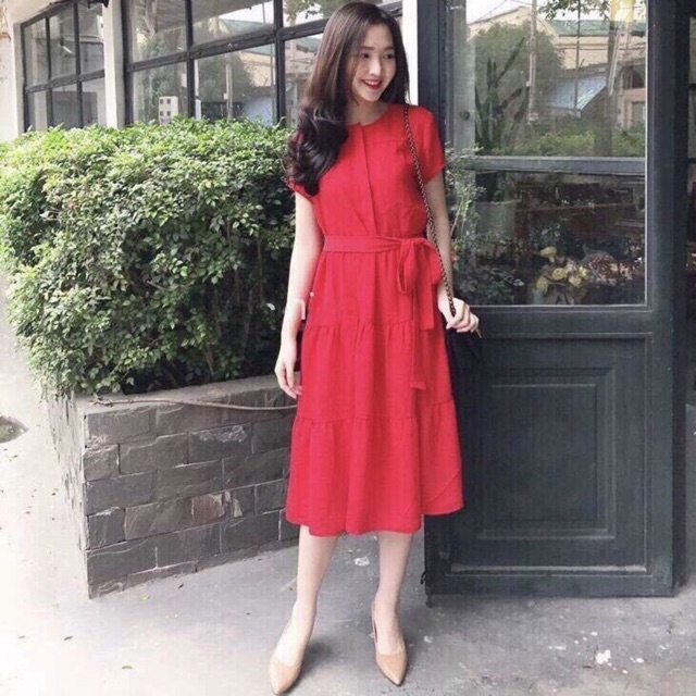 [HCM]Đầm tùng 3 tầng (kèm hình thật)