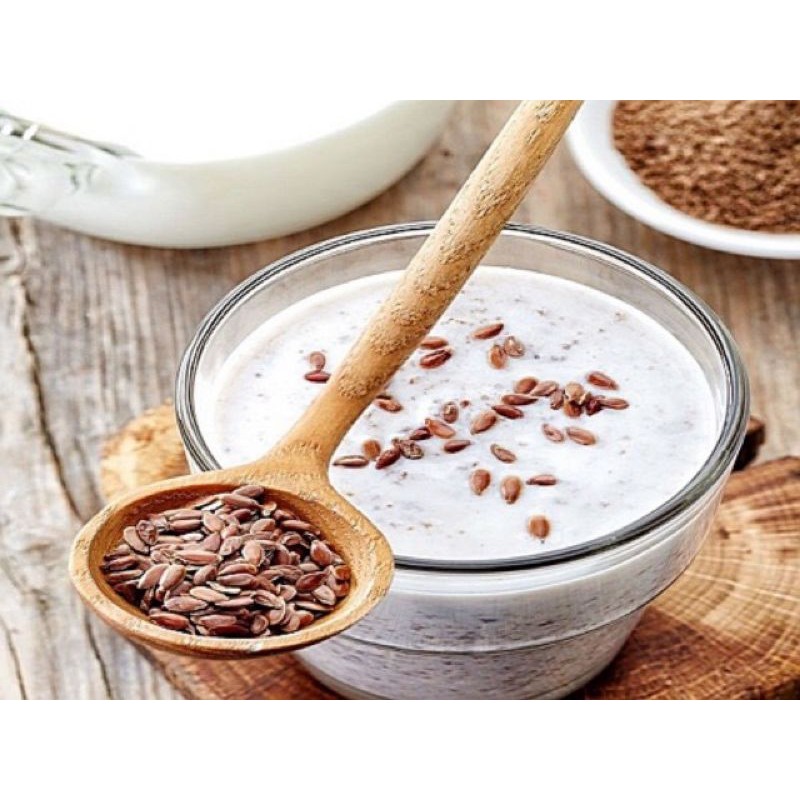1kg Hạt lanh sạch nhập khẩu Canada