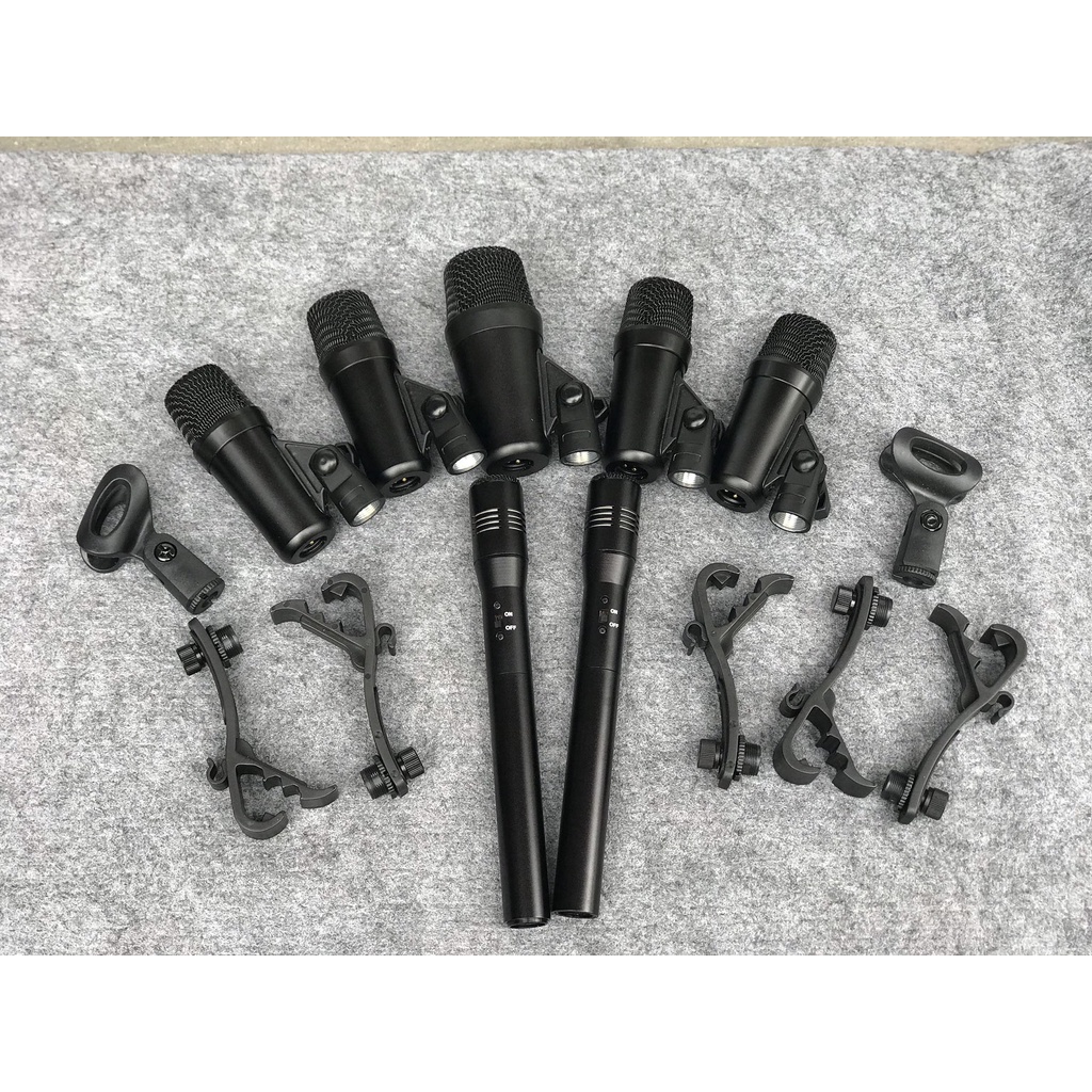 Bộ micro trống jazz drum 7 cái