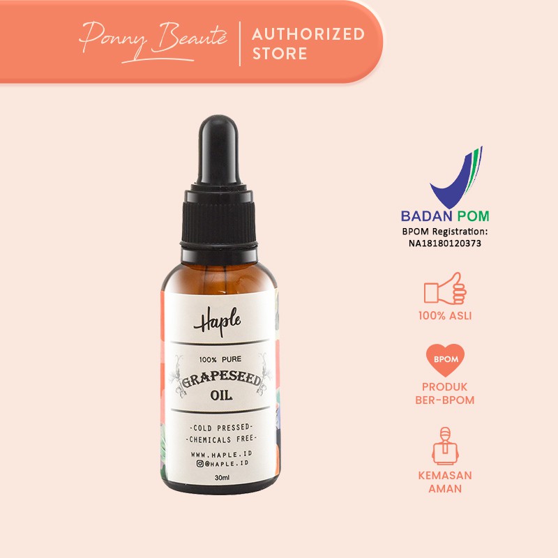 Haple Grapeseed Oil 30ml Lazada Indonesia