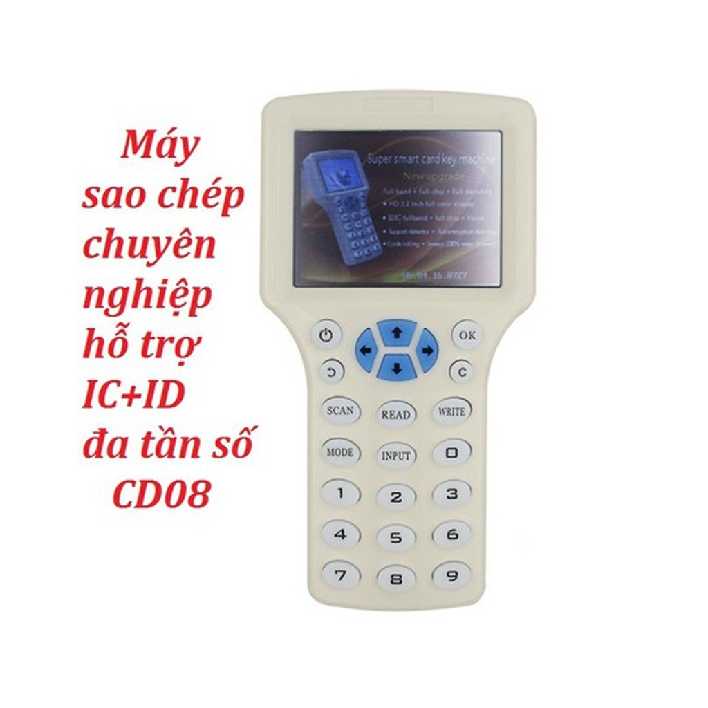 Máy ghi / Thiết Bị Đọc Thẻ Id / Ic 9 Tần Số Đa Năng Cao Cấp