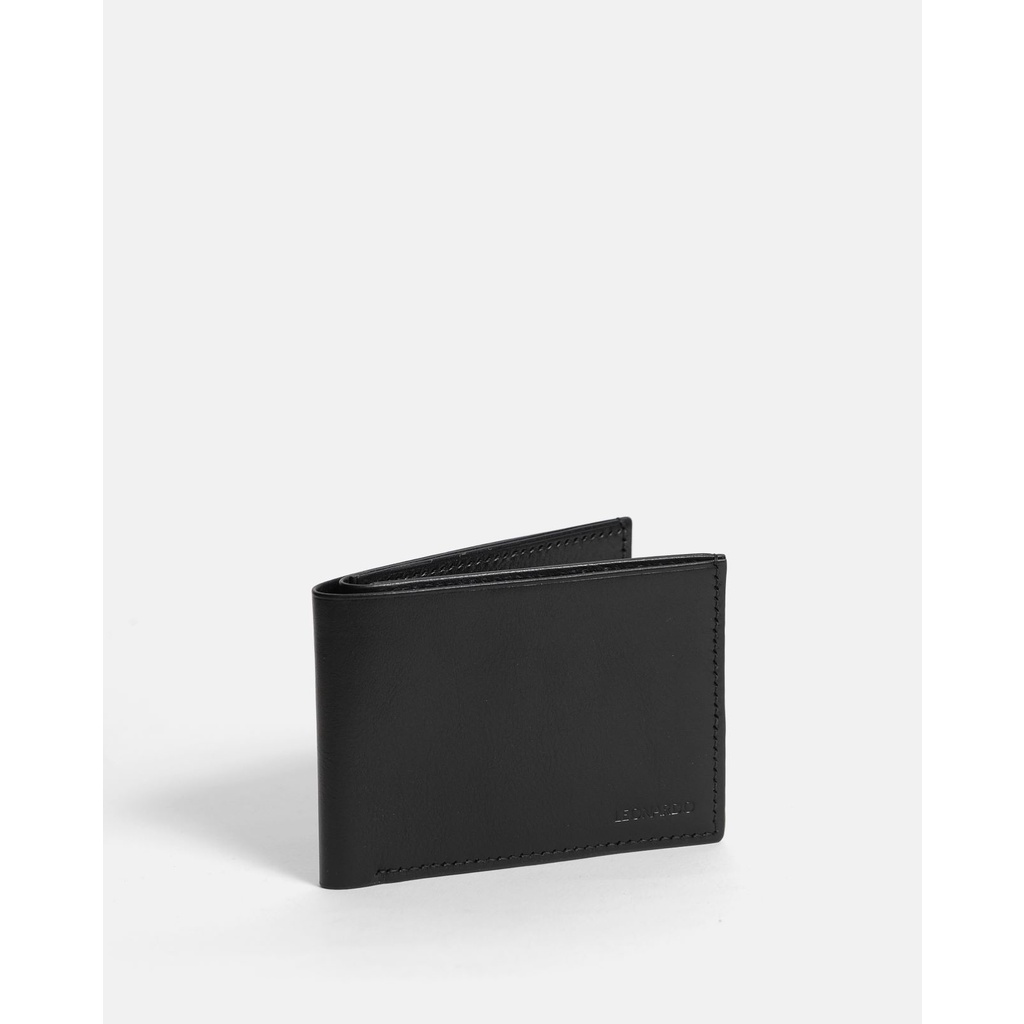 Ví da nam Leonardo Bifold Albert chất da Vachetta nhập khẩu