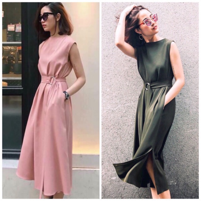 [HCM]Đầm suông dài 2 màu (kèm hình thật)