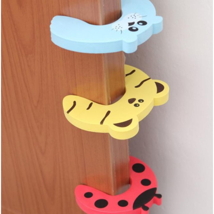 2 Miếng chặn cửa chống va đập hình thú dễ thương (GD00333)