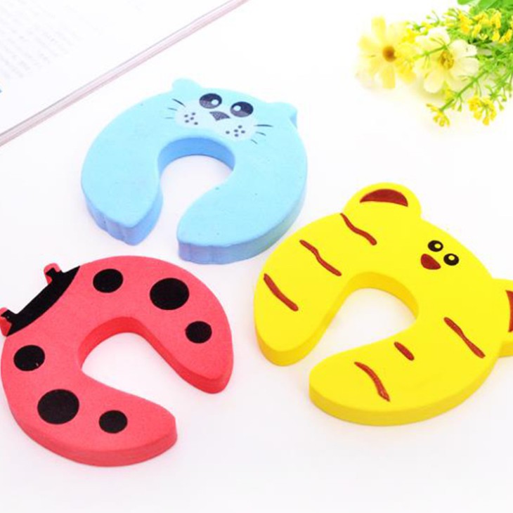 2 Miếng chặn cửa chống va đập hình thú dễ thương (GD00333)