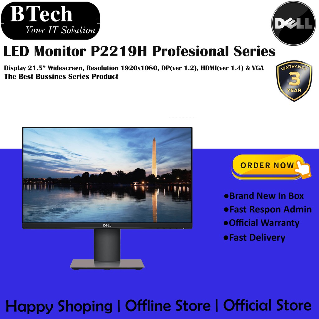 dell p2219h usb