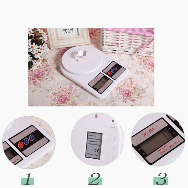 👩‍🍳👩‍🍳👩‍🍳Cân điện tử nhà Bếp SF400 1g-10kg