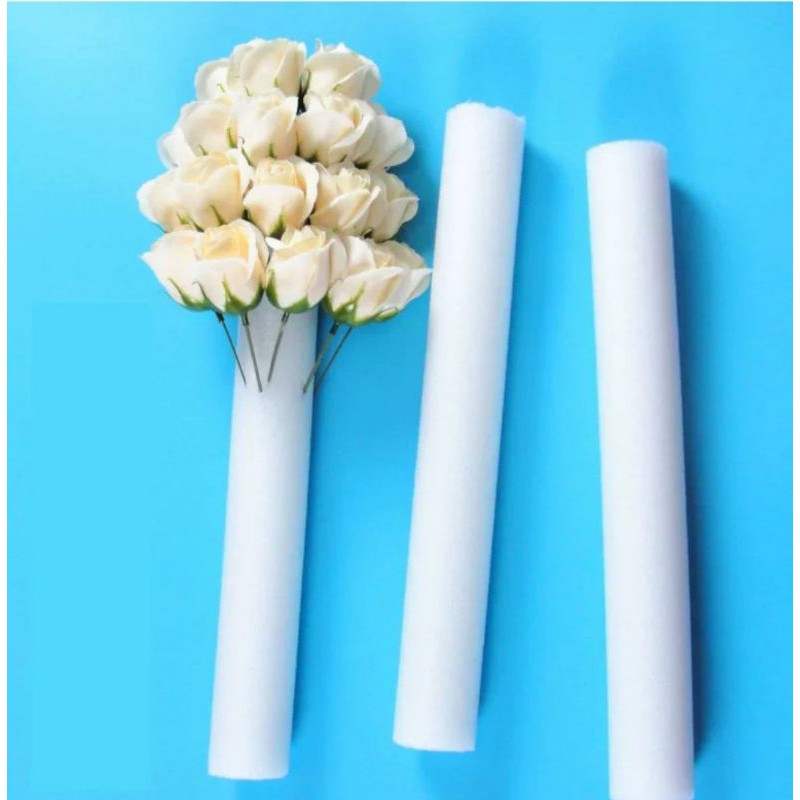Cây mút xốp cắm hoa dài 2m,mút xốp cắm hoa sáp hoa giả