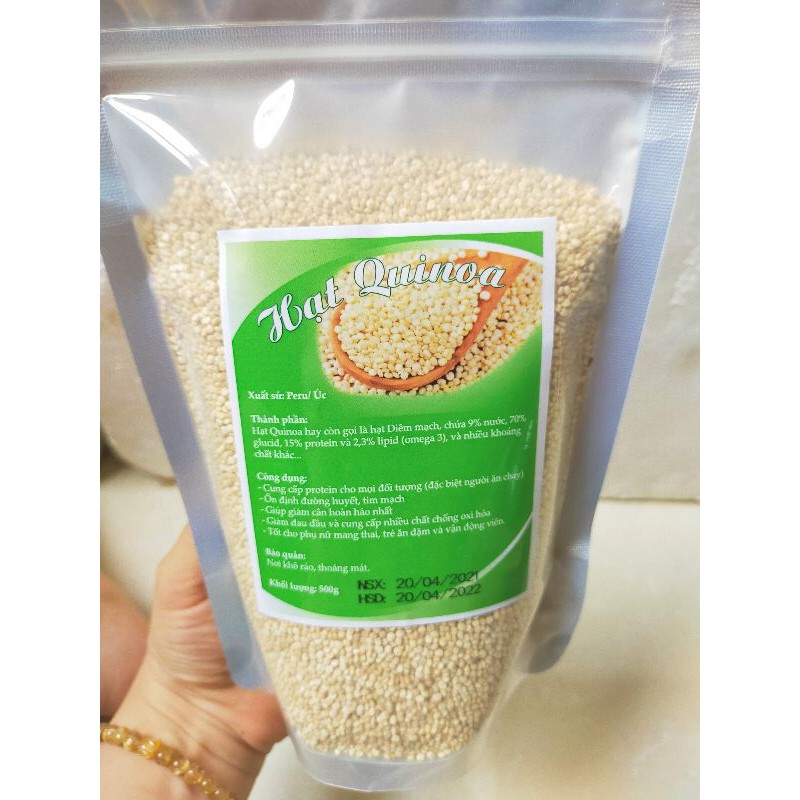 Hạt Diêm mạch Organic Úc 500g