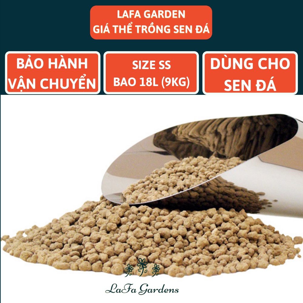 Đất nung Akadama Nhật Bản size SS (1-3mm), Đất nung trồng sen đá