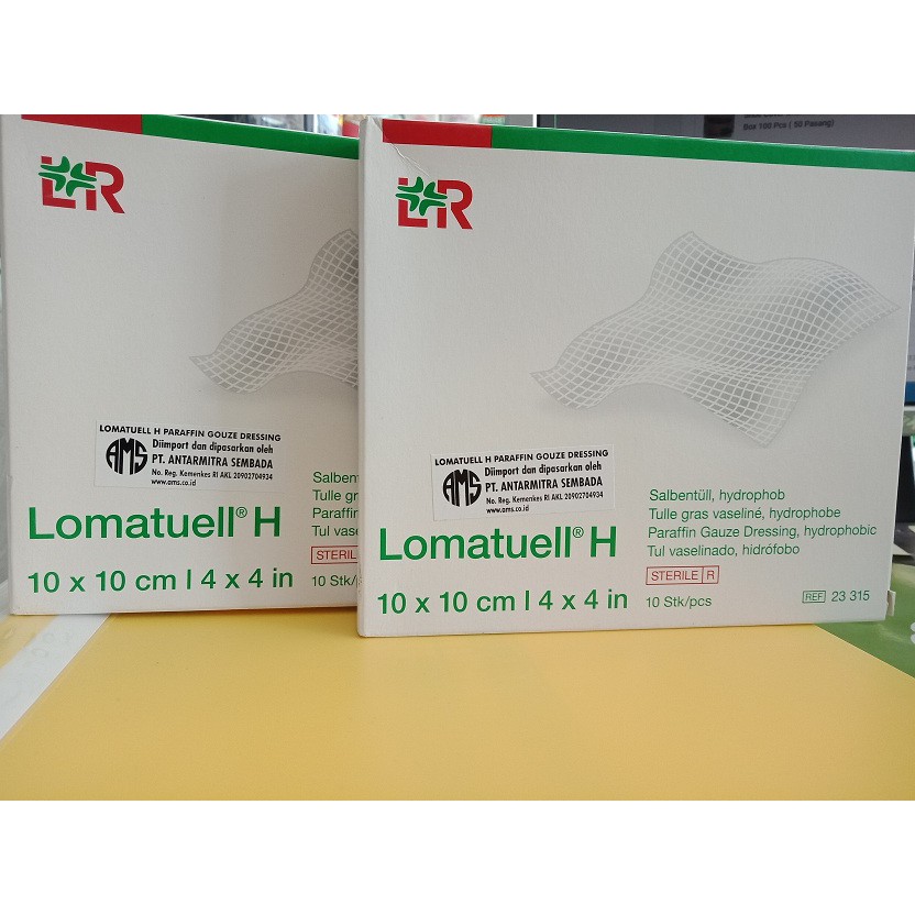 Lomatuell H 10x10 Lomatul H Kasa Penutup Luka- 1 BOX | Lazada Indonesia