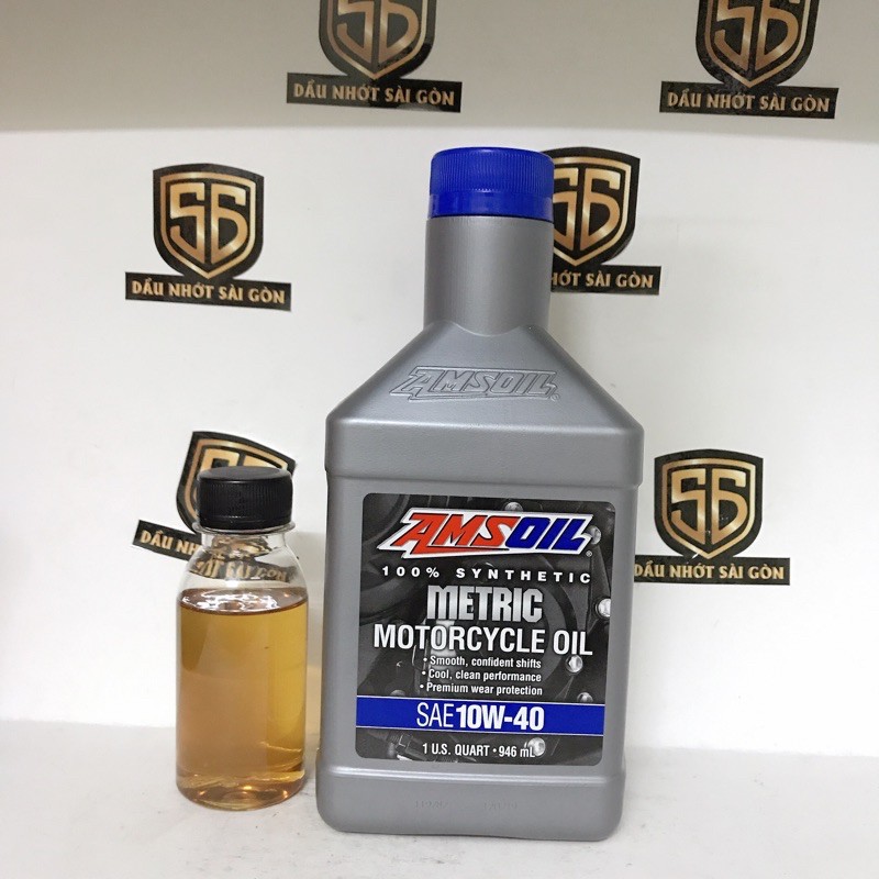 NHỚT AMSOIL METRIC 10W40 - DÀNH CHO XE SỐ