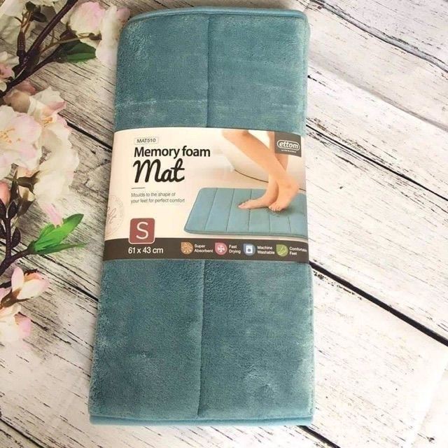 [HCM]Thảm Chùi Chân Lock&Lock Memory Foam Stripe MAT510 MAT511 Loại Có Gân