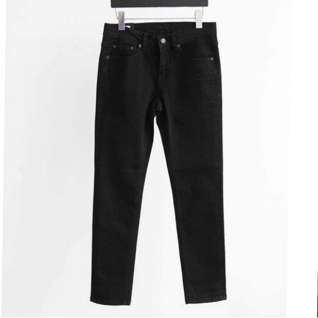[VIDEO] QUẦN BASIC JEAN SKINNY FIT MÀU ĐEN CHO NAM