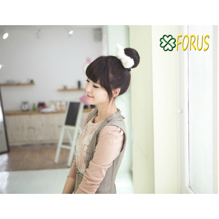Tóc giả búi tròn củ tỏi B-Z45