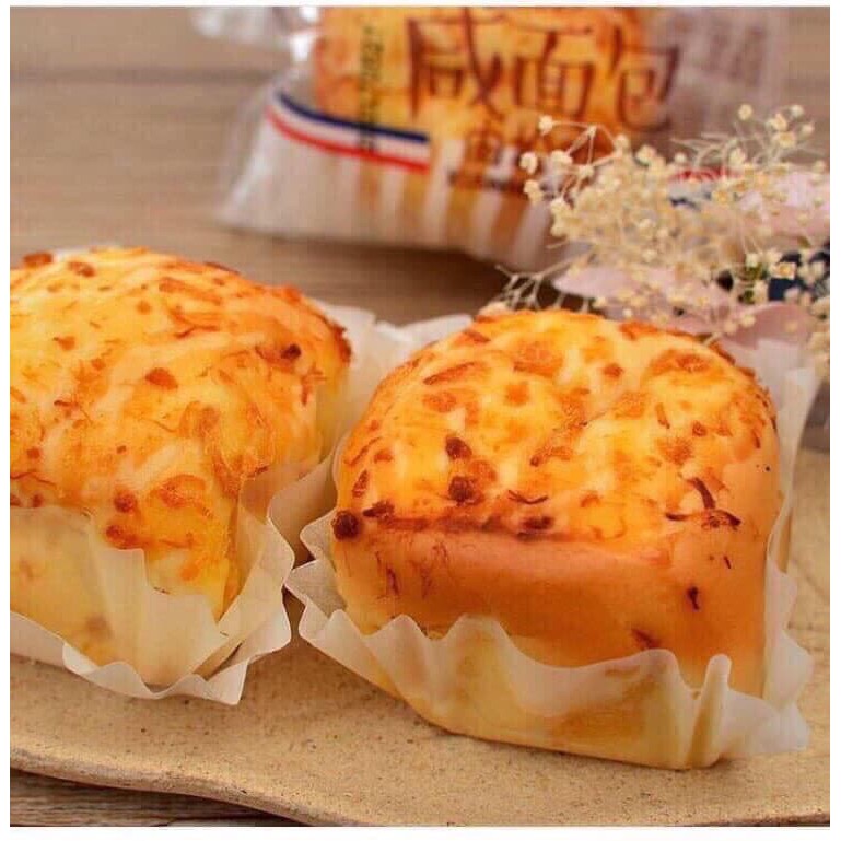 [HCM][Combo 5 cái / 2 cái] Bánh mì dai nhân bơ ruốt - Đài Loan