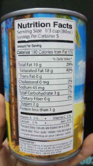 Cốt dừa Thái COCONUT Cream