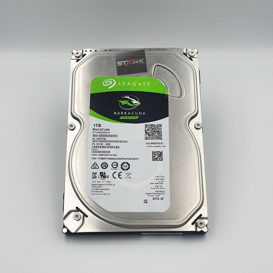 Hardisk Hdd 1TB Seagate Barracuda Internal Sata Hardisk Untuk