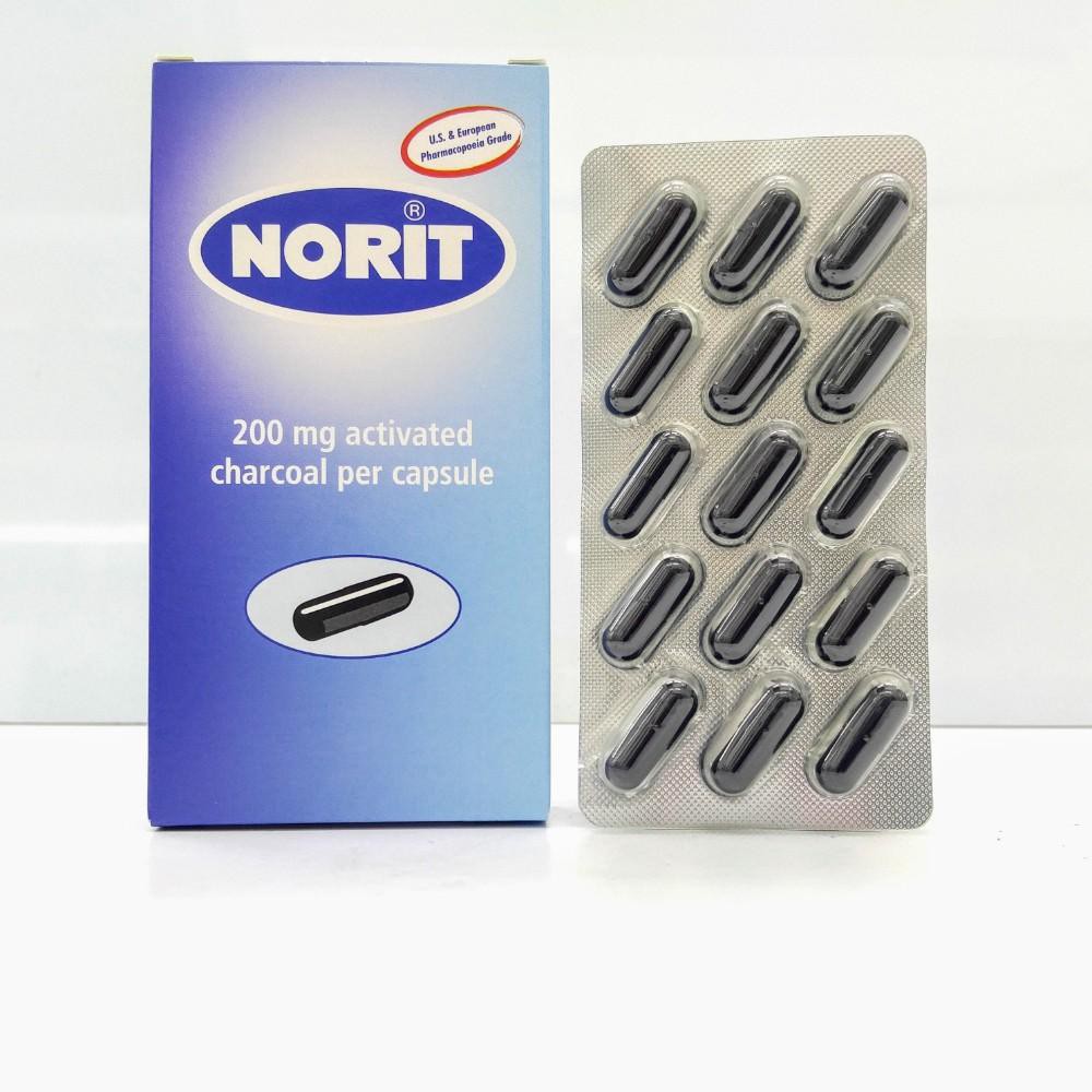 NORIT ACTIVATED CHARCOAL 200MG CAPS 30S Lazada
