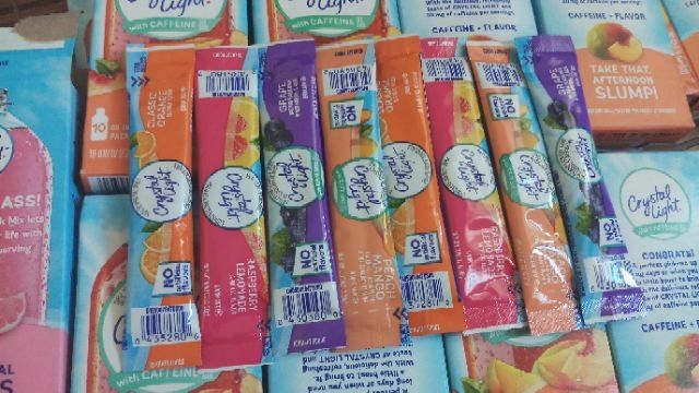 [Keto] Crystal light gói pha nước vị trái cây rất ngon