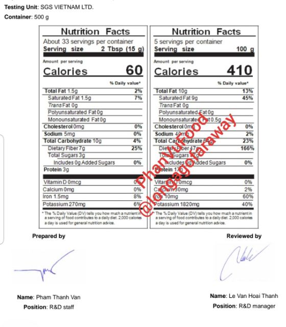 Bột dừa sấy làm bánh keto, das thơm phức