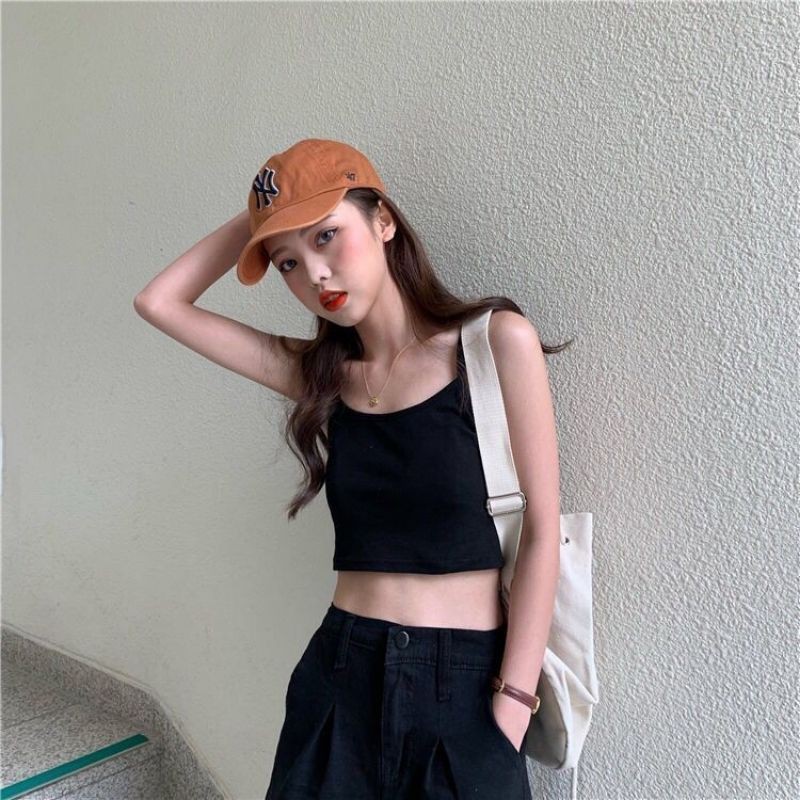 ÁO 2 DÂY CROPTOP SIÊU XINH - CH2S