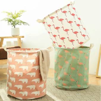 Giỏ vải đựng đồ gấp gọn tiện dụng loại lớn (SP004100)