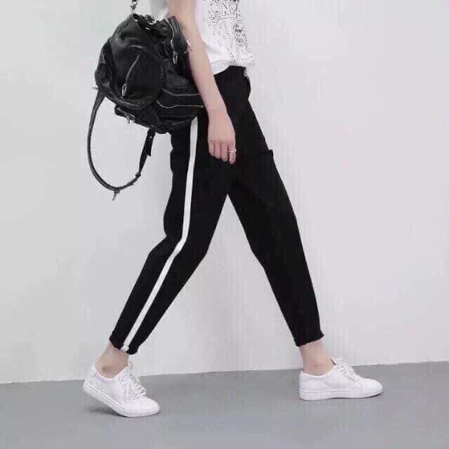 QUẦN THỂ THAO DÁNG BEGGI 1 SỌC TO