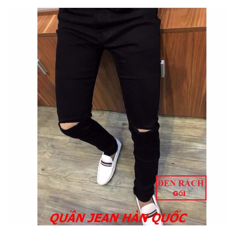 QUẦN JEAN NAM SIZE 28 ĐẾN 36 [ CHẤT CO GIÃN ] PHONG CÁCH TRẺ ( không kèm móc đeo )