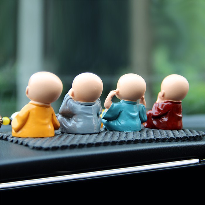 Set 4 Tượng Phật Phong Thủy, Tượng tứ không (Có Hộp)