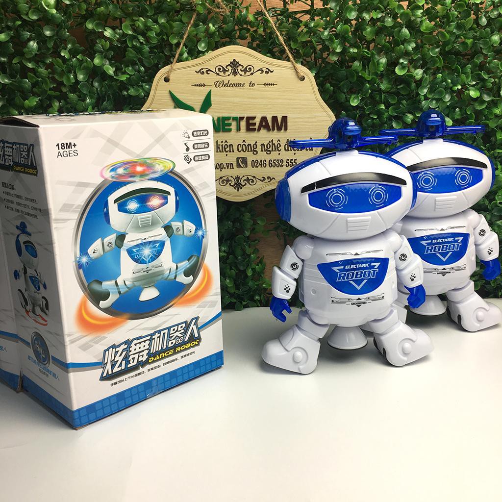 ROBOT XOAY 360 ĐỘ NHẠC CỰC HAY 519
