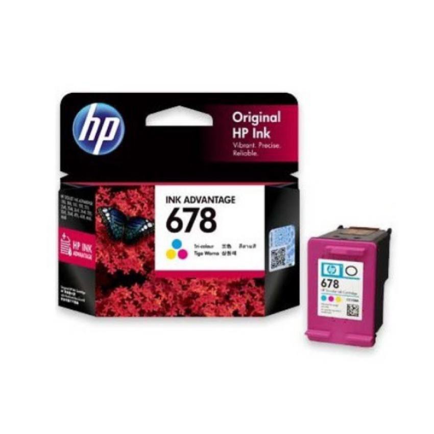 HP 678 Black (CZ107AA) / Tri-Color (CZ108AA) Original Ink Advantage ...