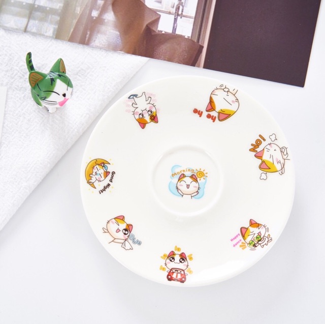 Sticker set 6 tấm hình dễ thương