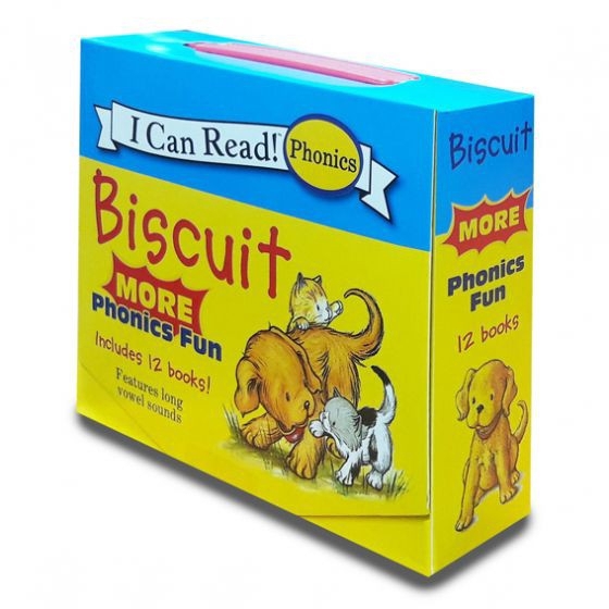 BISCUIT MORE PHONICS FUN BOX (12 BOOKS) BY DKTODAY Lazada.co.th