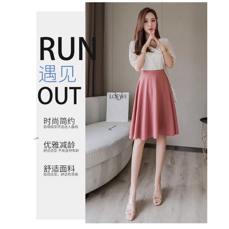 Chân Váy Dáng Xòe Tiểu Thư WINDY
